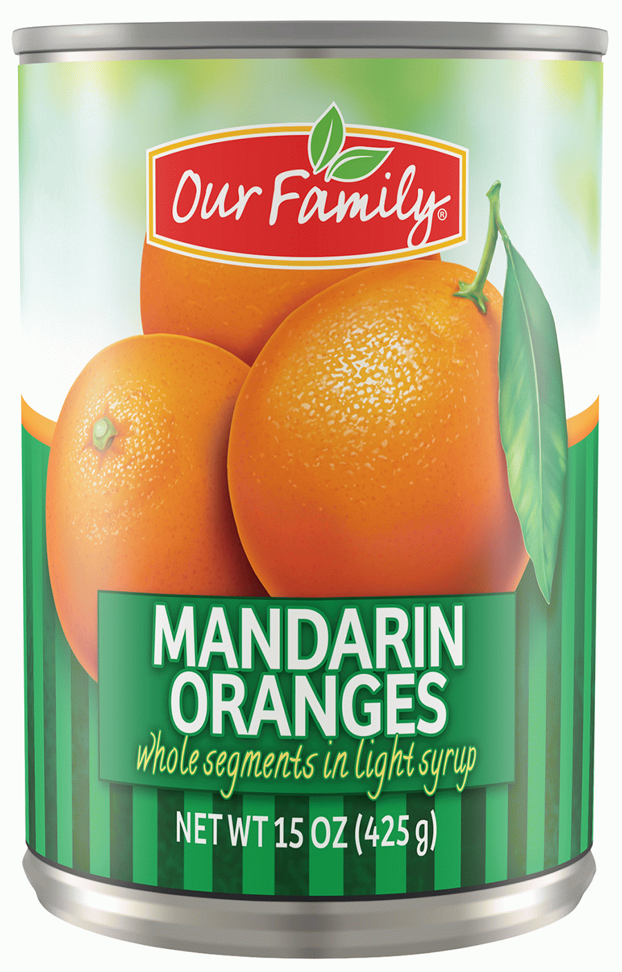 Our Family  mandarin oranges in light syrup Full-Size Picture